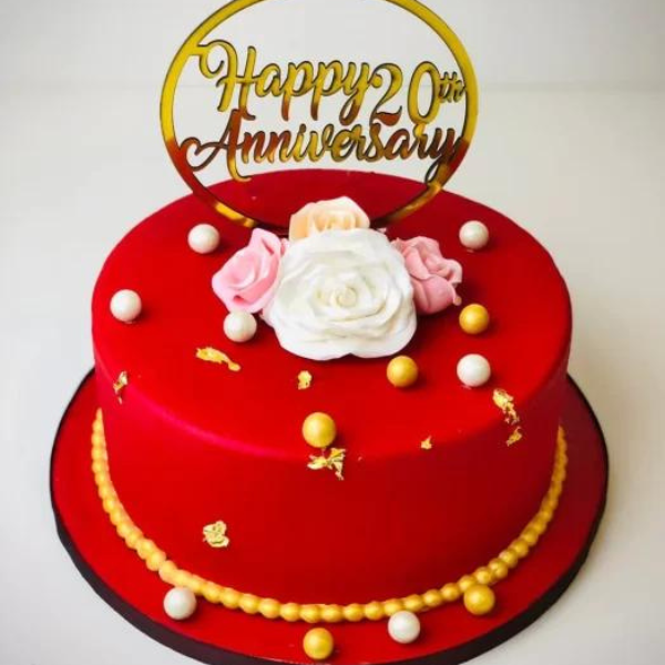 Romantically Gorgeous: Top 20 Wedding Anniversary Cakes - EverAfterGuide